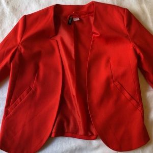 Fire Red Blazer